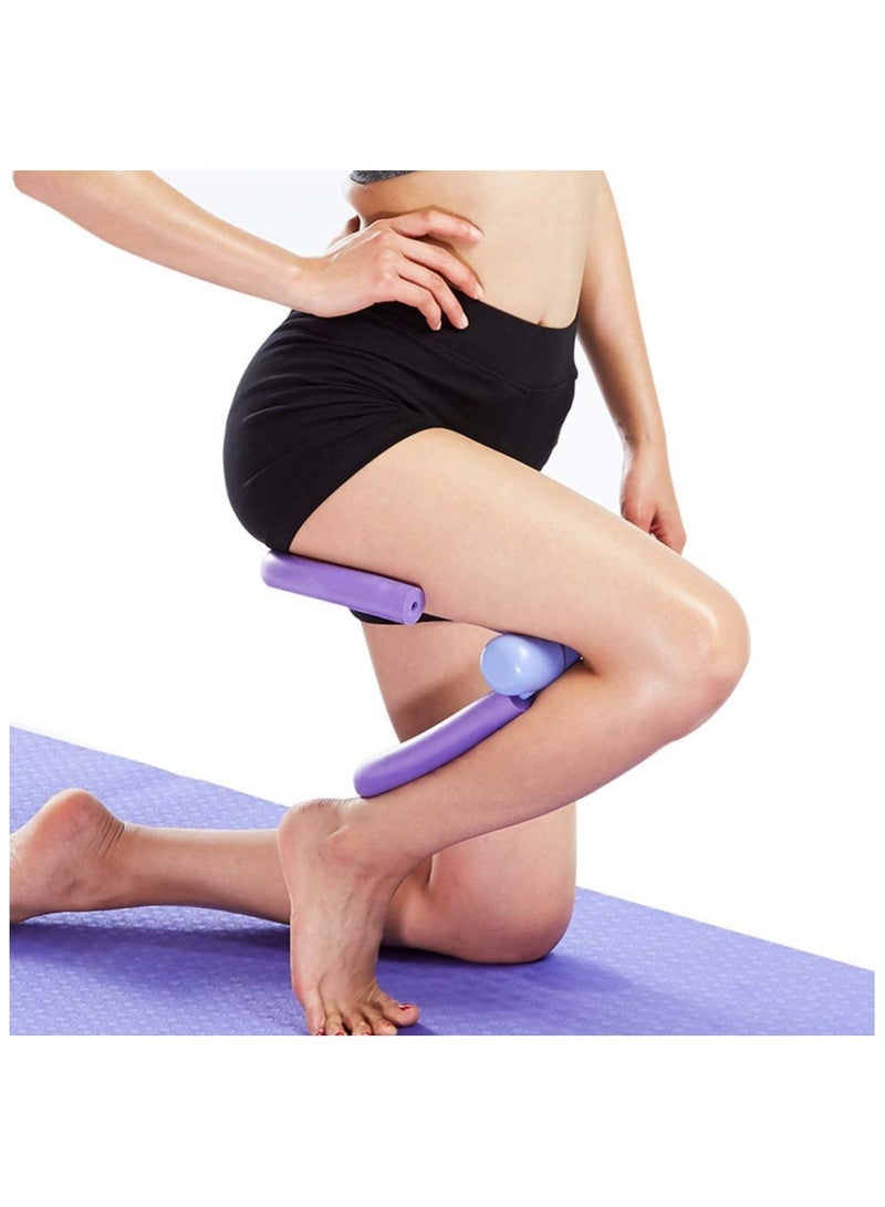 Generic Thigh Toner Muscle Fitness Exerciser for Chest/Arm/Leg/Thigh/Butt, Purple  - Image 4