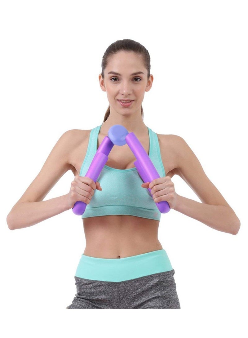 Generic Thigh Toner Muscle Fitness Exerciser for Chest/Arm/Leg/Thigh/Butt, Purple  - Image 5