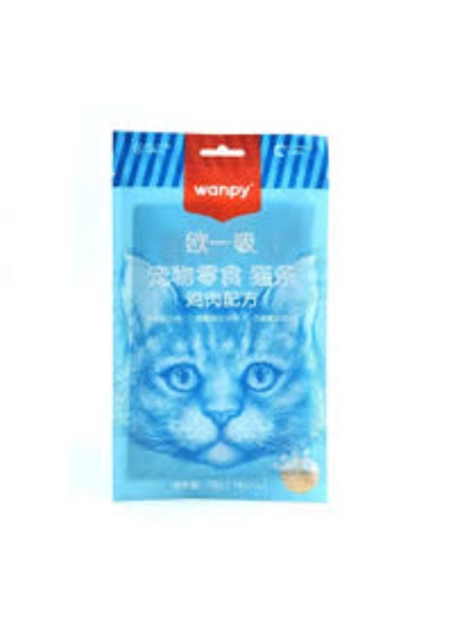 وانبي اكل قطط كريمي من وانبي بالفراخ 70 غرام