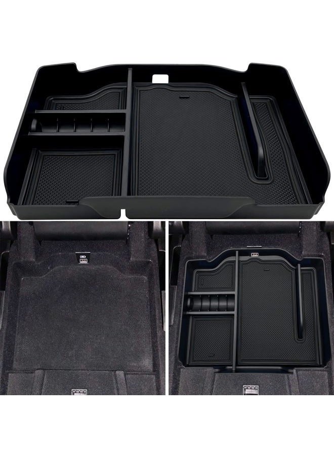 EVTIME Center Console Organizer fit for Dodge RAM 1500 2500 3500 2024 2023 2022 2021 2020 2019 Accessories Interior Storage Box Armrest Storage Tray (Black) - Image 1