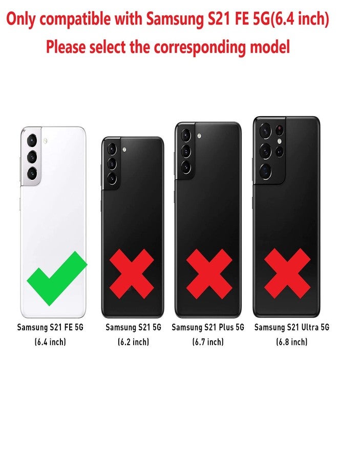 NUFR Samsung Galaxy S21 FE 5G Case, S21 FE Heavy Duty case,[Military Grade Protective ][Shockproof] [Dropproof] [Dust-Proof], Compatible with Samsung Galaxy S21 FE 5G (Blue-Green) - Image 3