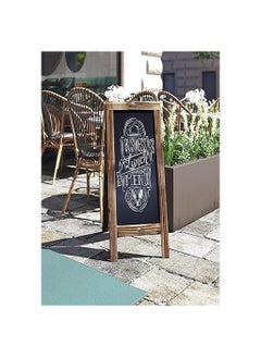 Smart Chalkboard Sign Extra Medium Standing Easel Sturdy Sidewalk Sign Board  - Image 5