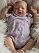 Zero Pam Reborn Baby Doll Girl 20inch Lifelike Smiling Baby Dolls Realistic Newborn Real Life Looking Babies Dolls Anatomically Correct Reborn Doll That Look Real - Image 2