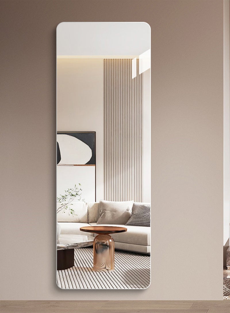 فيبارتي مرآة حائط VPARTY بدون إطار LED، مرآة مستطيلة كاملة الطول 28 × 67 بوصة مع إضاءة، مرآة زينة مثبتة على الحائط لغرفة المعيشة، غرفة النوم، غرفة الزينة (70 × 170 سم) - Image 4