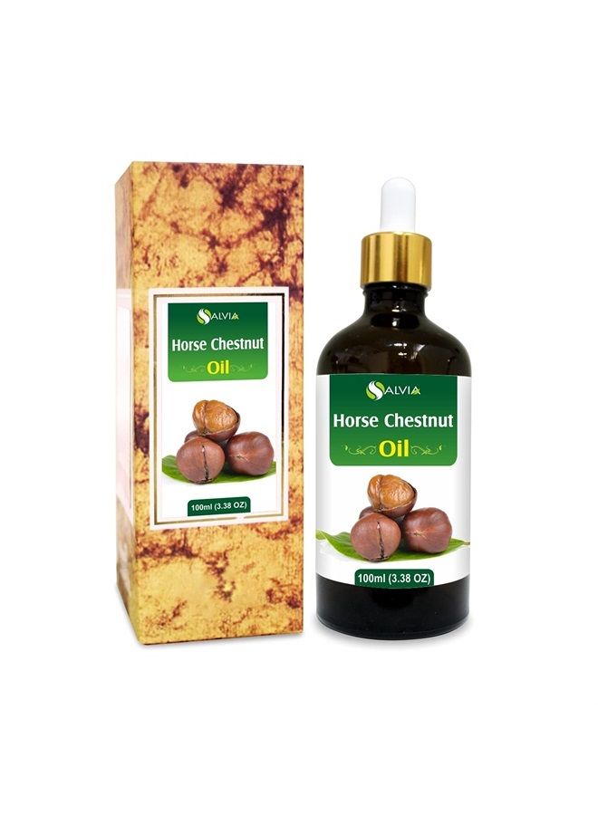 Salvia Horse Chestnut Oil |Pure and Natural Horse Chestnut Oil | Firm Skin, Skin Hydration, Skin Toning, Cosmetic Grade| Skincare, Hair Care, and DIY Purpose - 100 ML - Image 1