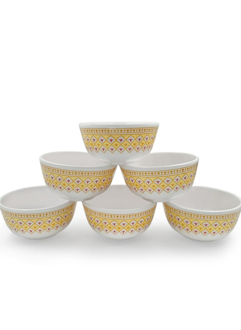 Superware Superware | Pure Melamine | Katori Set – Platinum 3.5” (6 nos.) | Stain Free, Glazed Finish  - Image 4