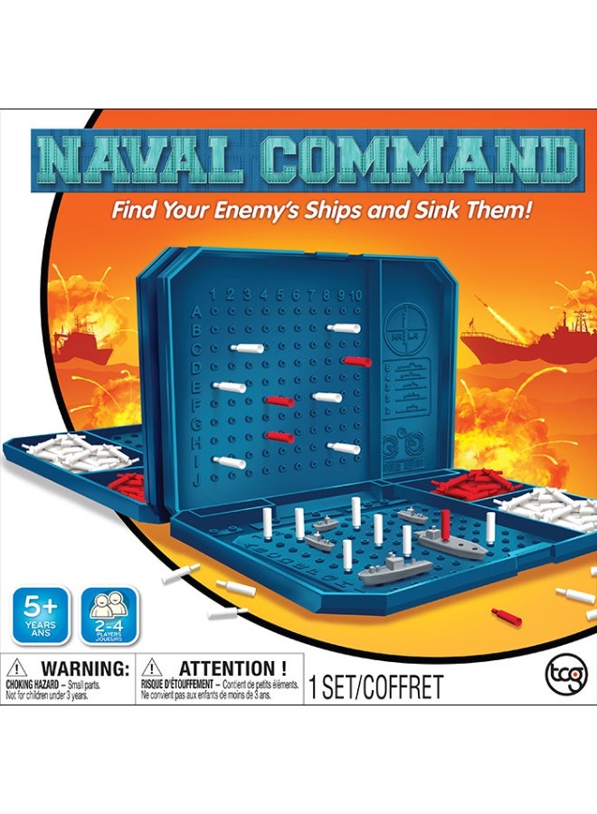 tcg Family Games Naval Command Battleship Board Game - Image 4