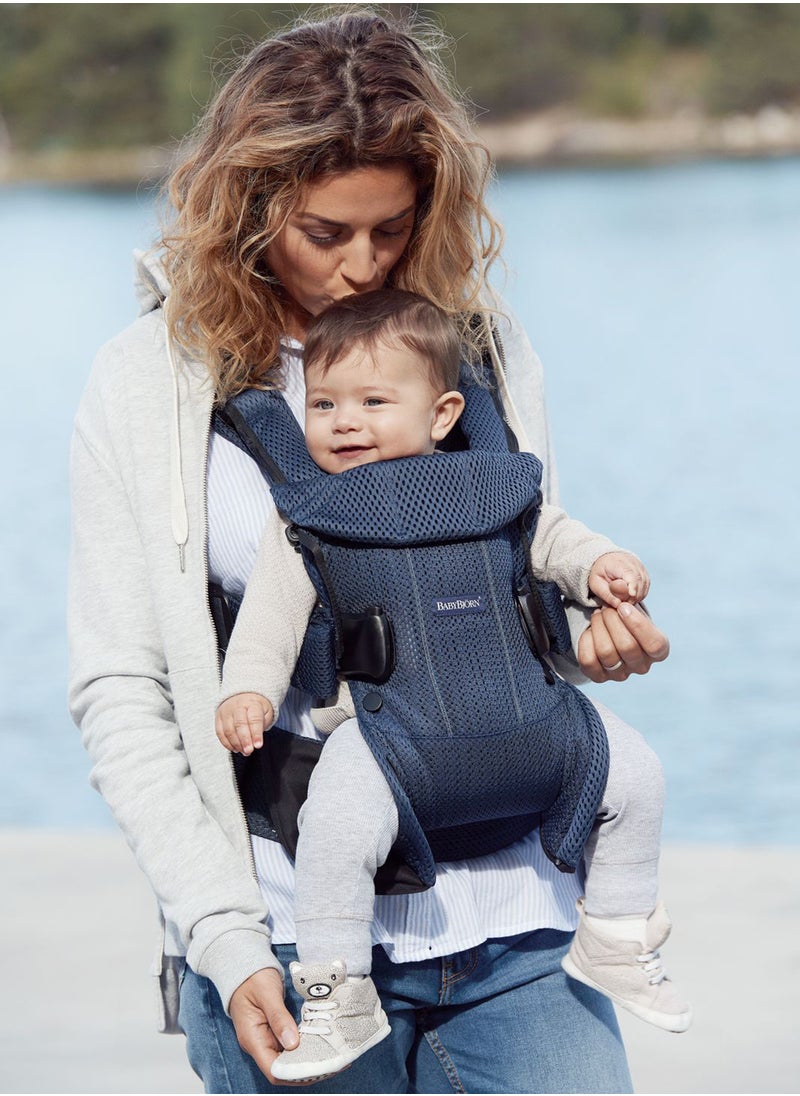 BABYBJORN - Baby 3D Mesh Carrier One Air Navy Blue - Image 1