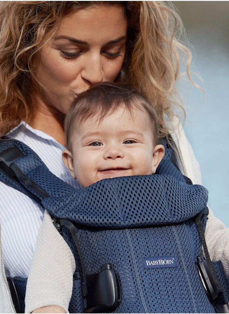 BABYBJORN - Baby 3D Mesh Carrier One Air Navy Blue - Image 1