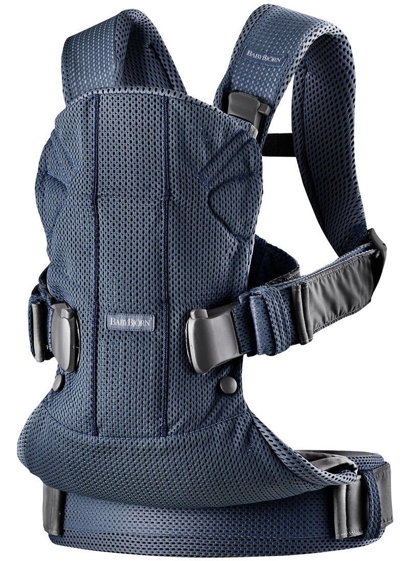 BABYBJORN - Baby 3D Mesh Carrier One Air Navy Blue - Image 1
