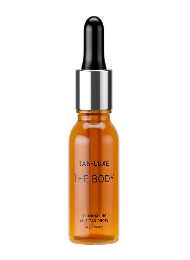 Tan-Luxe The Body: Illuminating Self Tan Drops – Light to Medium Body Tanner, Customizable Self Tanner, 0.5 fl. oz - Image 1