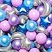 GOGOSO Ball Pit Balls Stars Moon Shapes Plastic Pitballs for Toddler Play Tent Baby Photo Props Kids Pool Water Toys Kiddie Pool Party DecorPearl BluePearl PurplePurple Gray100PCS - Image 2