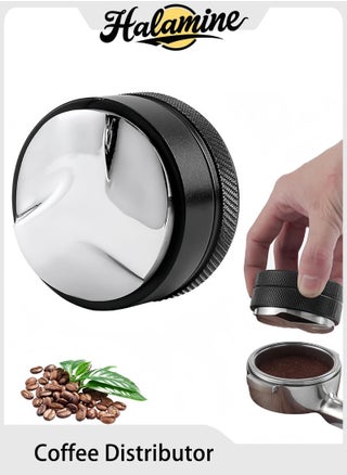Coffee Distributor 51mm Espresso Coffee Tamper Distributor Tool Leveler Espresso Machine Accessories，3-Angled Slopes Adjustable Espresso  Coffee - pzsku/ZB86AB0695381A5094CA5Z/45/1749112524/58b9ba43-3f8f-4aad-b691-d3f8b519e33e