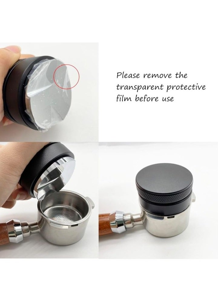 Halamine - Coffee Distributor 51mm Espresso Coffee Tamper Distributor Tool Leveler Espresso Machine Accessories，3-Angled Slopes Adjustable Espresso  Coffee - Image 1