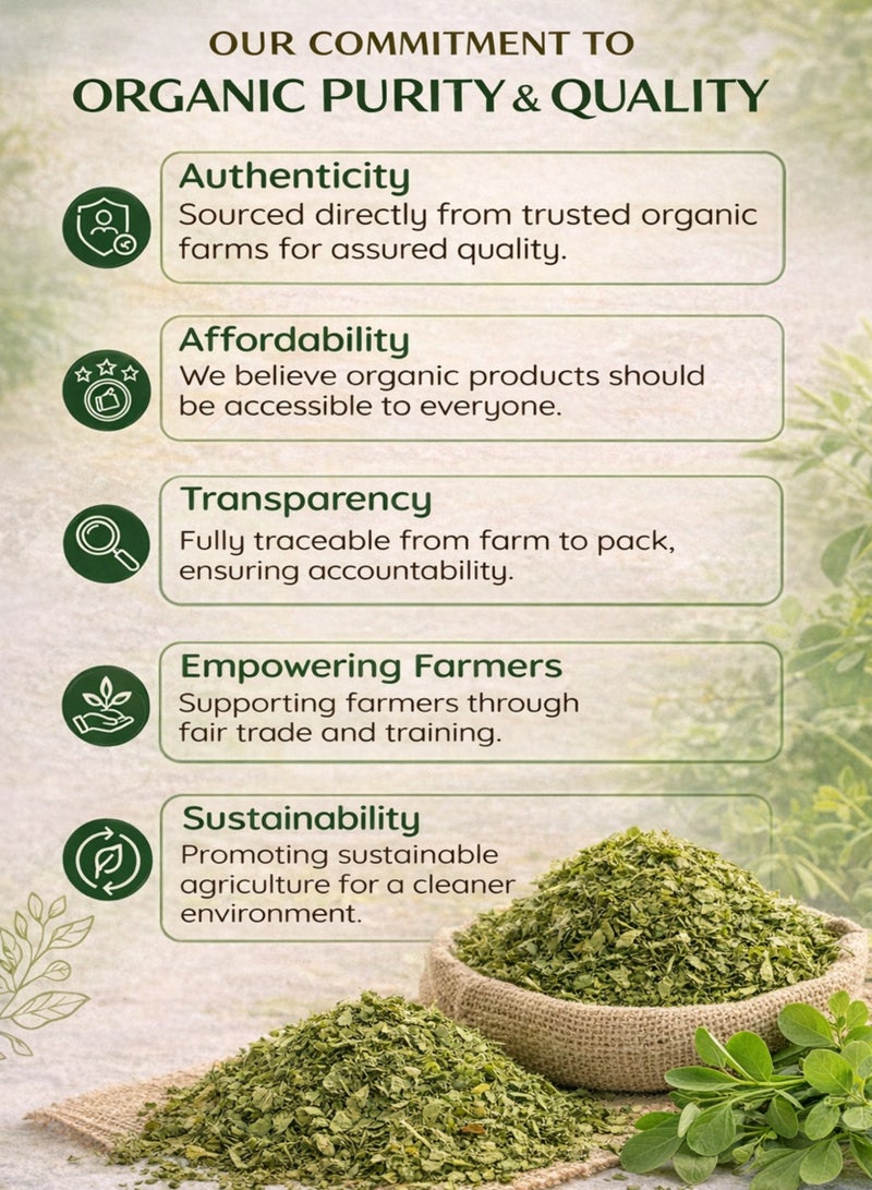 زهر أوراق الحلبة المجففة (أوراق الحلبة المجففة) - أوراق حلبة فاخرة | أوراق عشبية طبيعية نقية 100% للاستخدام في الحدائق المنزلية والبستنة والأعشاب والنباتات. - Image 4