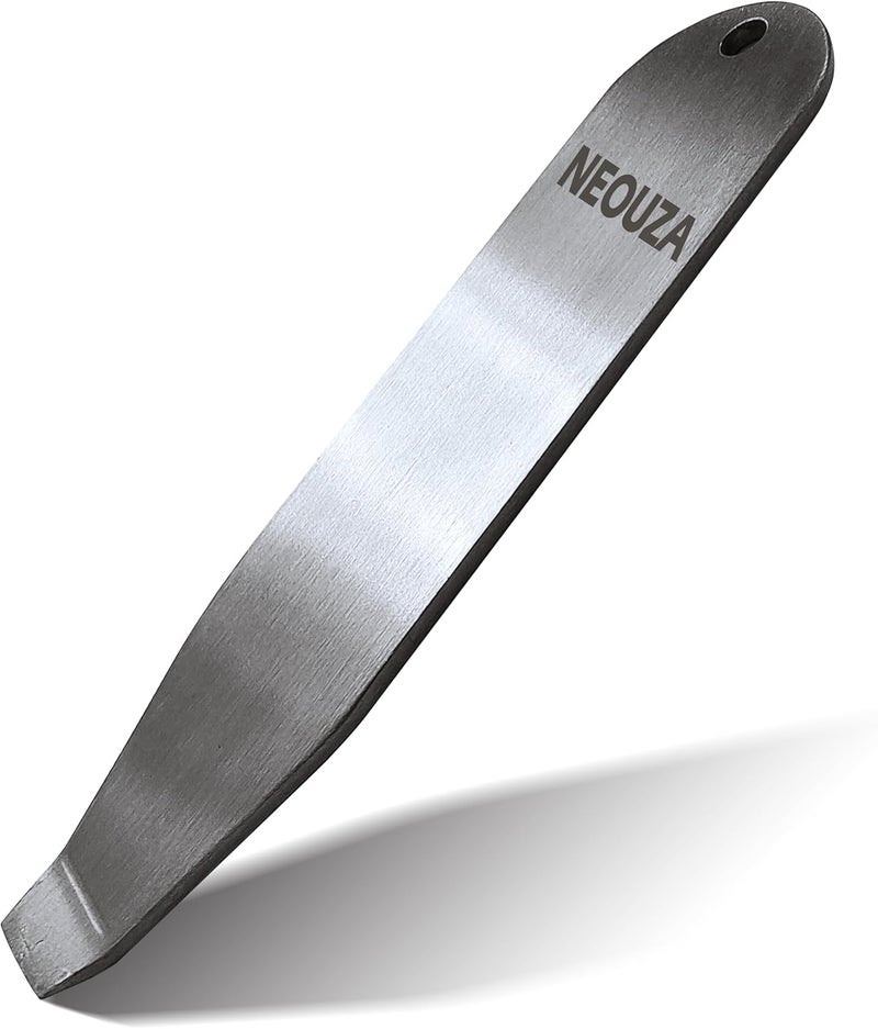NEOUZA Espresso Portafilter Basket Brewing Group Head Removal Tool Stainless Coffee Cleaning Accessories 2 Cup Silver and Wooden - Image 1