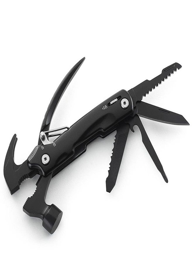 Foliam Hammer Multitool, 12 In 1 Mini Stainless Steel Multi Tool with Hammer Outdoor for Camping Hiking Household - Image 4