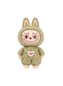 Generic Labubu Face-changing Doll Toy Keychain Pendant Face-changing Toy Creative Face-changing Children's Toy Doll-Color: Lala Cloth Cartoon Doll Keychain  - Image 1
