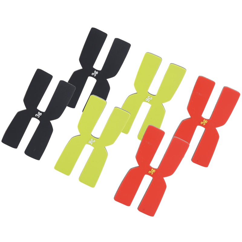 6PCS Badminton Balance Piece H Type Silicone Racket Head Weighting Film Badminton Accessory - Image 2