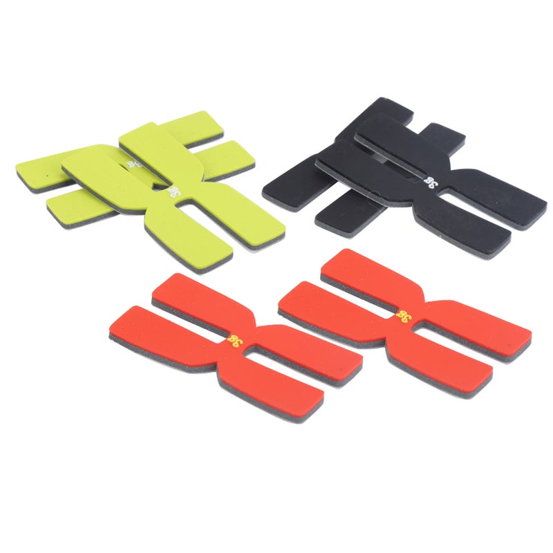 6PCS Badminton Balance Piece H Type Silicone Racket Head Weighting Film Badminton Accessory - Image 4