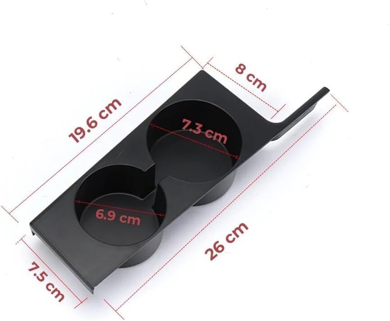Wivplex Portable Front Car Cup Holder for BMW E39 Series - Image 2