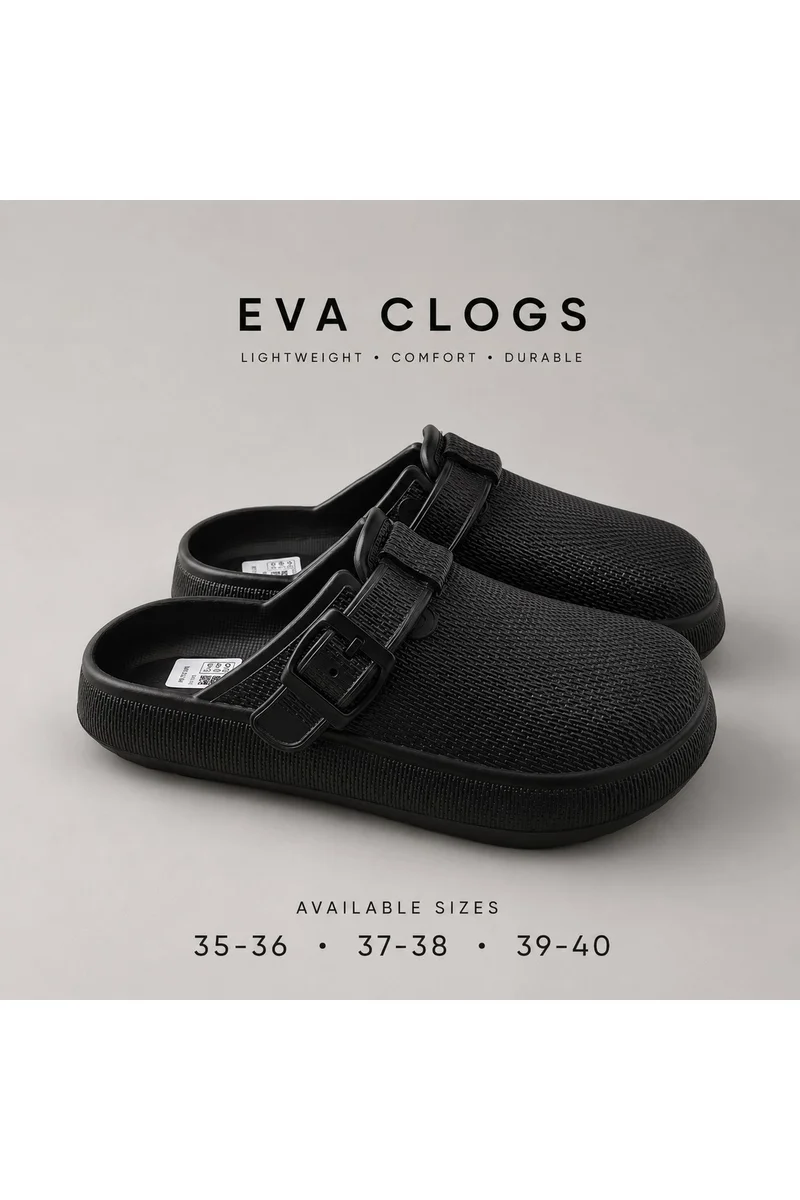 Feet First Premium EVA Comfort Clogs for Men & Women – Lightweight Anti-Slip Everyday Slip-On Shoes