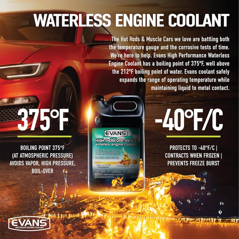 EVANS سائل تبريد المحركات EVANS EC53001 عالي الأداء بدون ماء 128 أونصة سائلة - Image 4