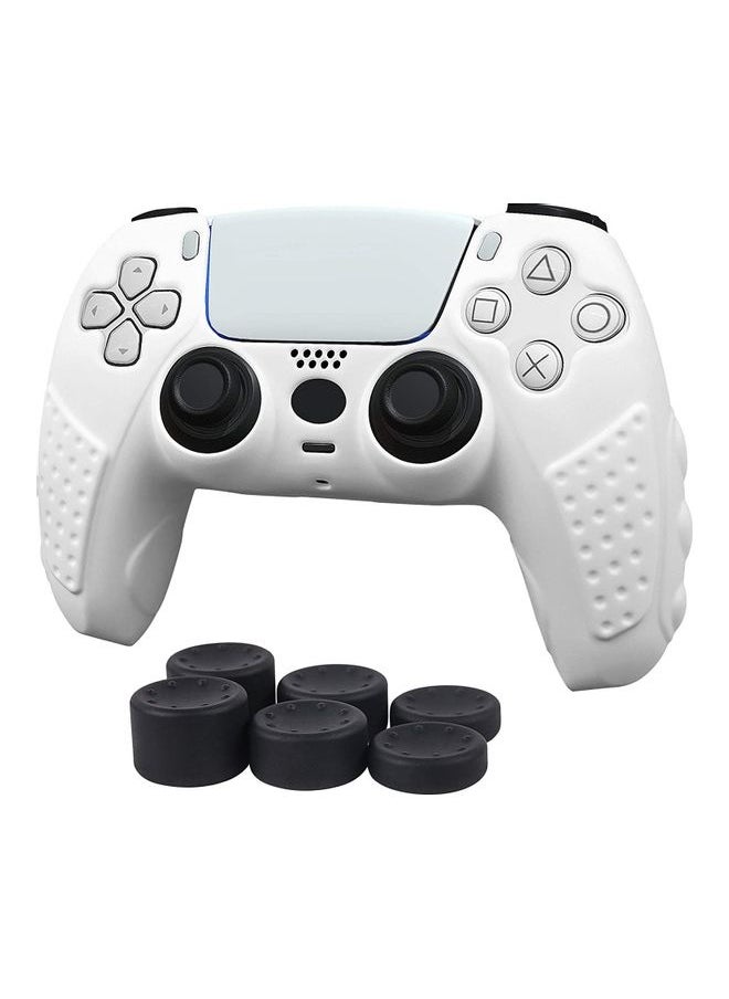 Captaintech Anti Slip Silicone Grip Case Protector For Sony PlayStation 5 Controller  - Image 1