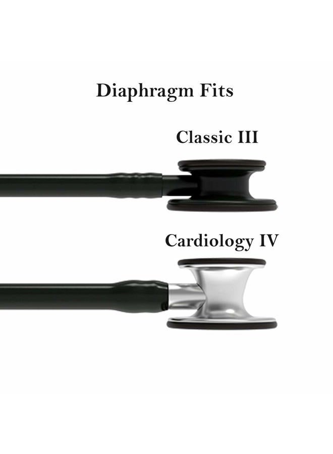 Medcore بديل الحجاب الحاجز للبالغين - يناسب سماعات القلب IV (4) كلاسيك III (3)، كلاسيك II (2) - 2 قطع أذن إضافية، متوافق مع ليتمن - Image 2