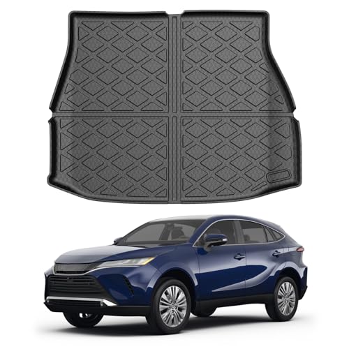 Mixsuper Cargo Liner for Toyota Venza 2021-2025 Cargo Mat All Weather Rear Trunk Liner Black - Image 1