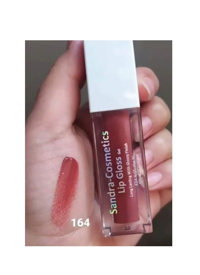 Sandra Sandra Lip Gloss Gel Long lasting - NO.164  - Image 3