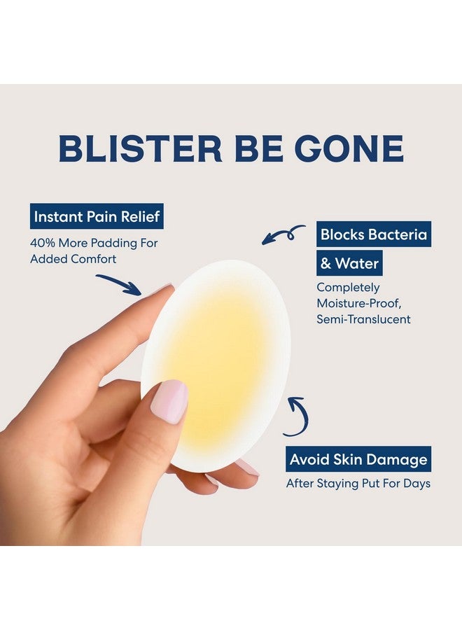 Dr. Frederick's Original SoftStick Better Blister Bandages - 24 ct - Extra Soft, Extra Stick - Grab-N-Go - Water Resistant Hydrocolloid Bandages for Blister Prevention - Variety Pack - Image 2
