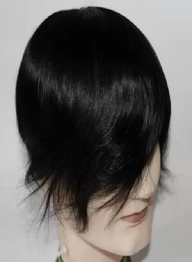 stylazo Hair Wig for Men Undetectable Hair Toupee Proper Ventilation Hair System - Image 3