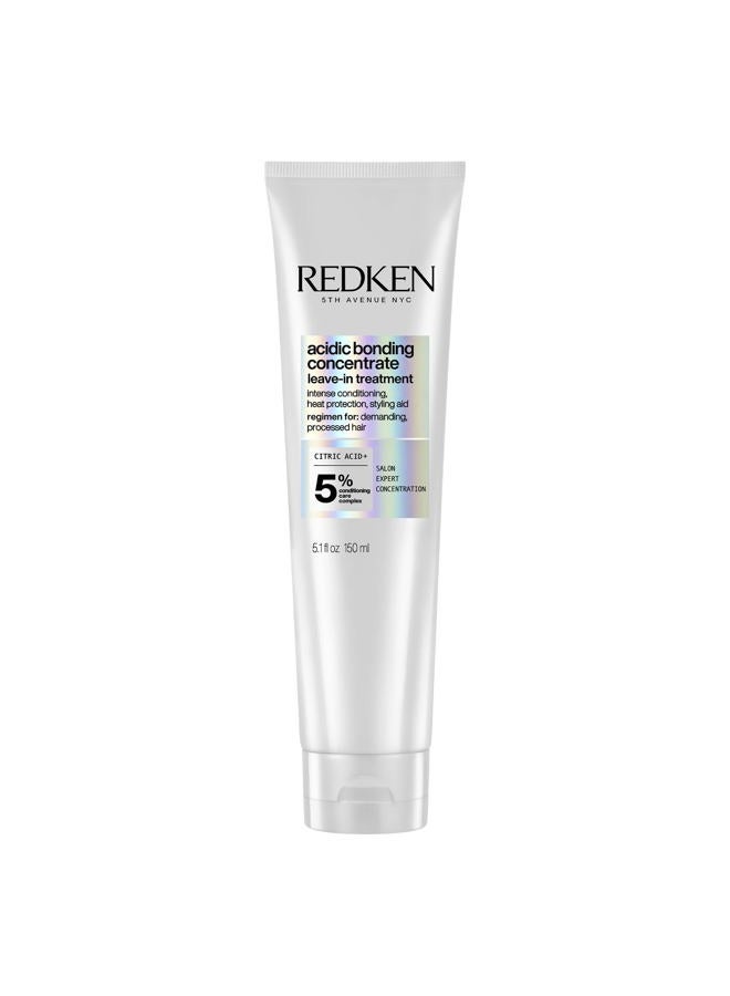 REDKEN Bonding Leave In Conditioner for Damaged Hair | Acidic Bonding Concentrate | Sulfate Free Leave In Treatment | Strengthens Weak Hair | Hair Repair | Safe for Color-Treated Hair & All Hair Types - Image 1