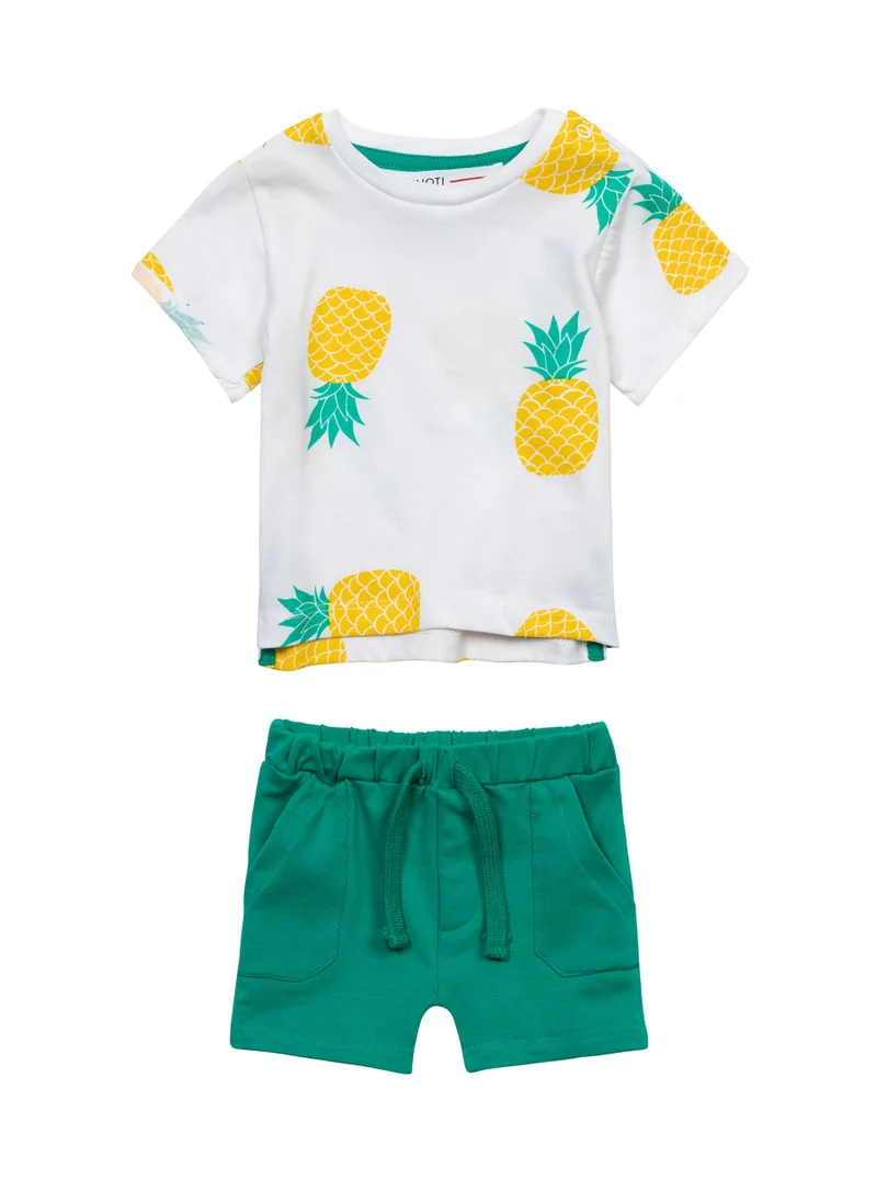 MINOTI Kids Two Piece T-Shirt And Short Set