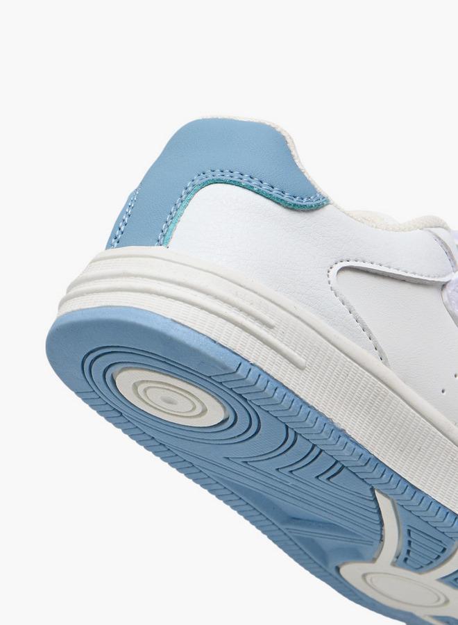 LBL by Shoexpress Boys Perforated Sneakers with Hook and Loop Closure - Image 4