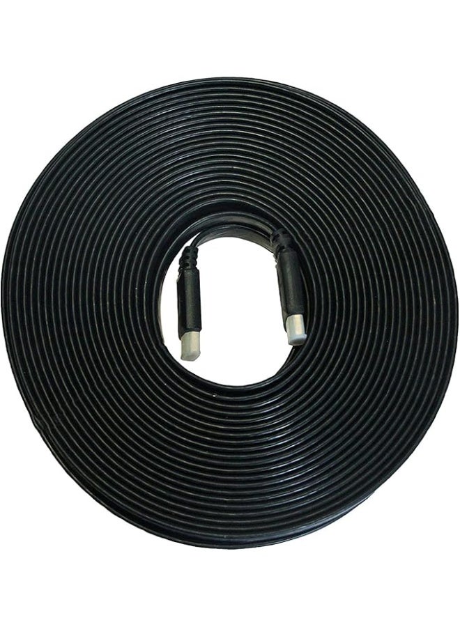 Lava HDMI LAVA 30 METERS FLAT CABLE HIGH SPEED CABLE FOR PC , LAPTOP , XBOX , PLAY STATION , SMART TV AND ANY DEVICE HAS AN HDMI PORT - Image 2