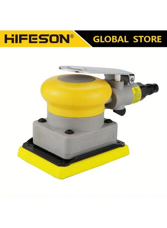 Hifeson Model 812S Pneumatic Car Air Sander Alloy Square 70x100mm Iron Oxide Grinding Tool - Image 3