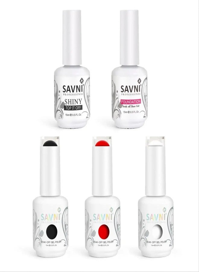 Savni Professional Gel Polish Combo Kit for Nail Art, Students and DIY Beginners - Image 1