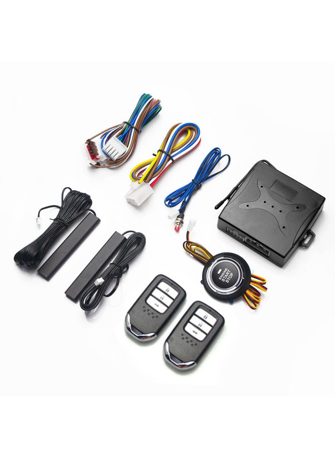 Shenyi Car Modification One-click Start Keyless Entry Pke One-way Anti-theft Device Remote Start 12v System