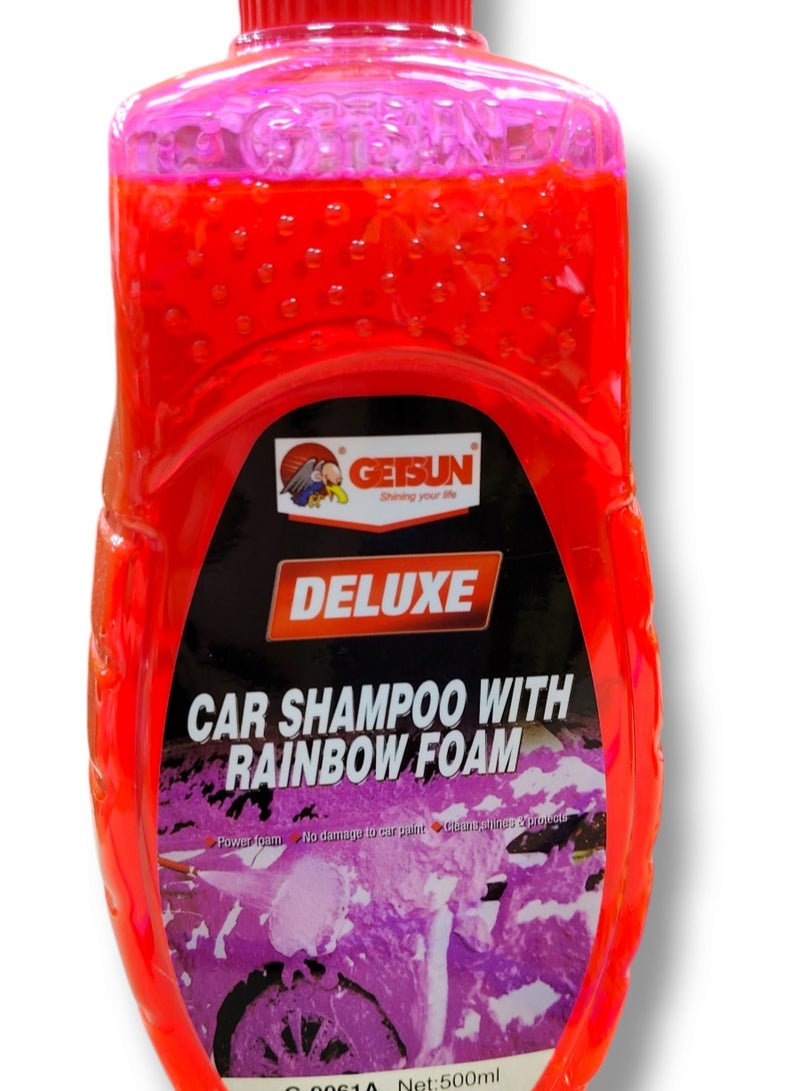 GETSUN Rainbow Foam High Grade Car Shampoo — Vehicle Cleaning Formula - Image 2