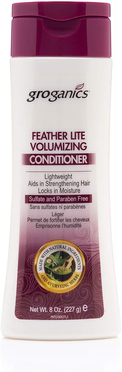 Groganics Feather Lite Super Gentle Formula Volumizing Conditioner