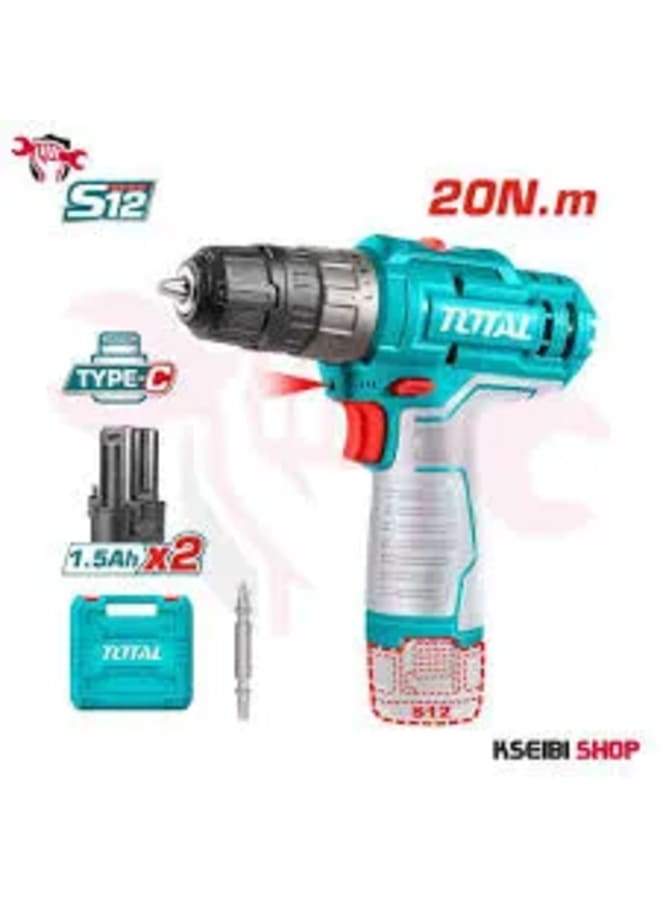 توتال شنيور بطاريه 2 بطاريه 12 فولت تايب سي - Image 2