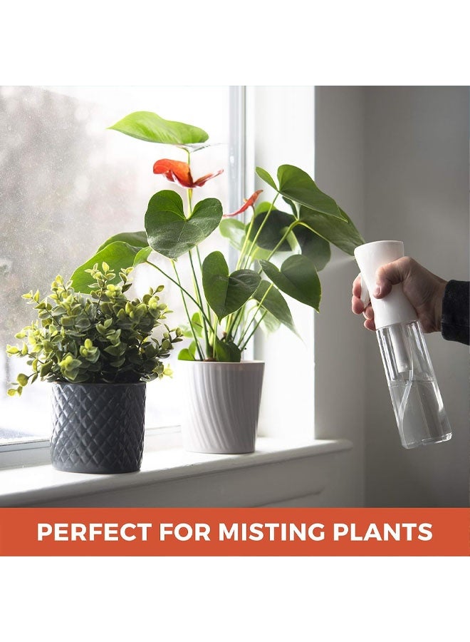 Hair Spray Bottle Continuous Water Mister Spray Empty Ultra Fine for Hair Styling, Pets, Plants, Cleaning, Misting & Skin Care, Salons, for Taming Hair in Morning, Curly Hair, Essential Oil - Image 5