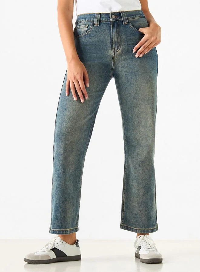 2Xtremz 2Xtremz Jeans with Button Closure and Pockets