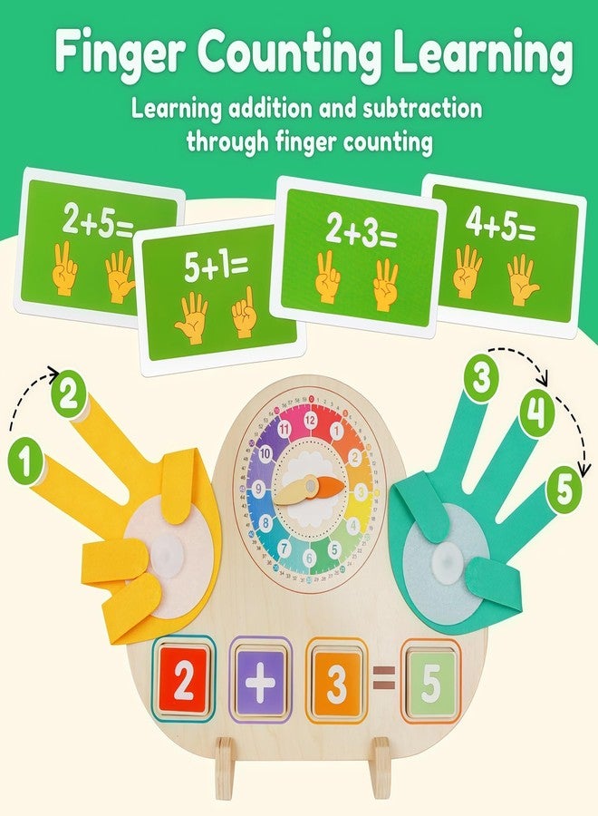 FQKIOMY Toddler Learning Toys for 3+,Montessori Preschool Educational Learning Activities Counting & Number Blocks Toys Math Games Easter Basket Stuffers Gifts for Girl Boys - Image 3