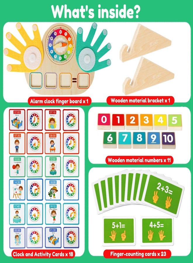 FQKIOMY Toddler Learning Toys for 3+,Montessori Preschool Educational Learning Activities Counting & Number Blocks Toys Math Games Easter Basket Stuffers Gifts for Girl Boys - Image 4