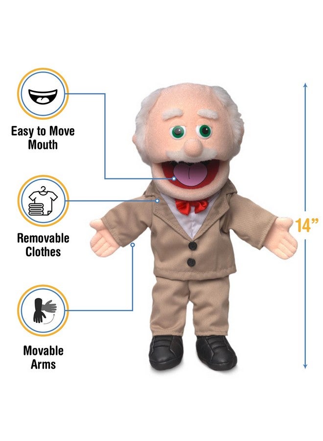 Silly Puppets 14" دمى، جد الخوخ، دمية يد - Image 3