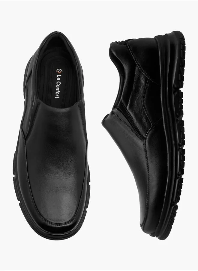 Le Confort Men Solid Slip-On Loafers