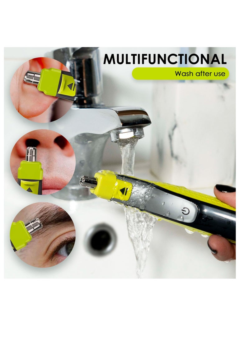 Excefore Nose Hair Trimmer Replacement Heads, 360 Rotating System, Waterproof Dual Edge Blades, Compatible with One Blade, QP2520, QP2630, QP2530, QP2620, QP2734, QP4631, Pro 360, QP6651, Gifts for Men - Image 5